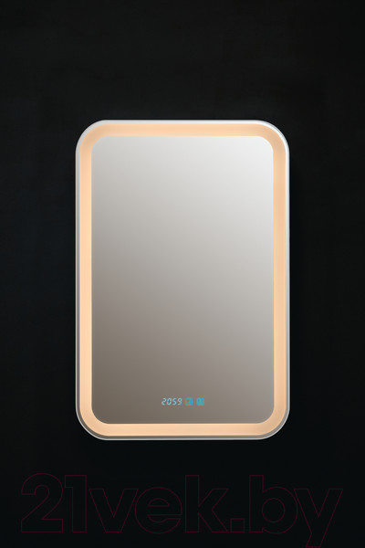 Изображение товара Шкаф с зеркалом для ванной Silver Mirrors Фиджи 50 / LED-00002361