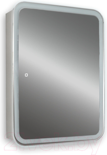 Изображение товара Шкаф с зеркалом для ванной Silver Mirrors Фиджи Flip 50 / LED-00002471