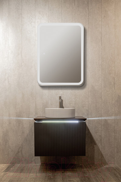 Изображение товара Шкаф с зеркалом для ванной Silver Mirrors Фиджи Flip 60 / LED-00002472