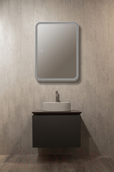 Изображение товара Шкаф с зеркалом для ванной Silver Mirrors Фиджи Flip 60 / LED-00002472