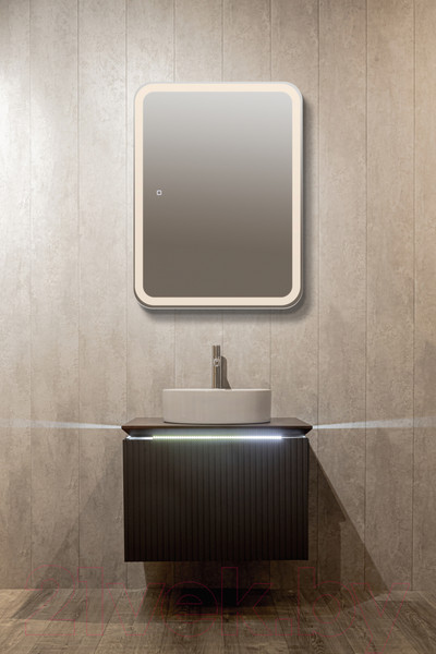 Изображение товара Шкаф с зеркалом для ванной Silver Mirrors Фиджи Flip 60 / LED-00002472