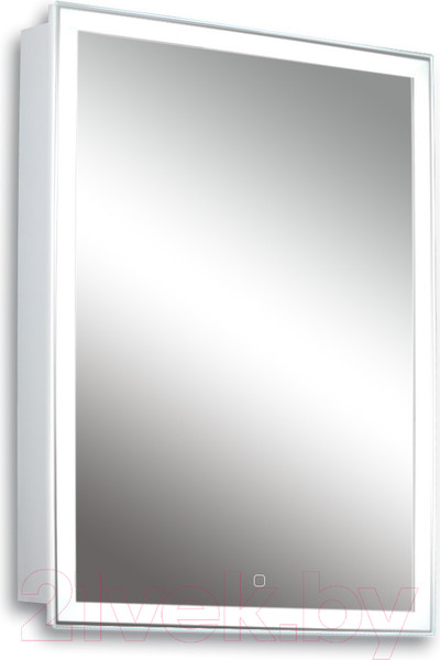 Изображение товара Шкаф с зеркалом для ванной Silver Mirrors Киото 50 / LED-00002357