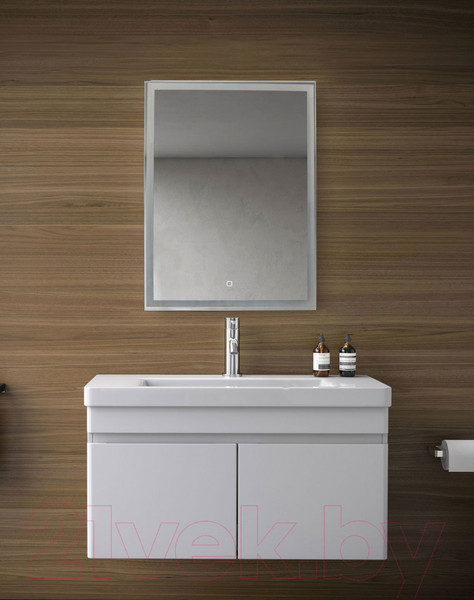 Изображение товара Шкаф с зеркалом для ванной Silver Mirrors Киото 60 / LED-00002359