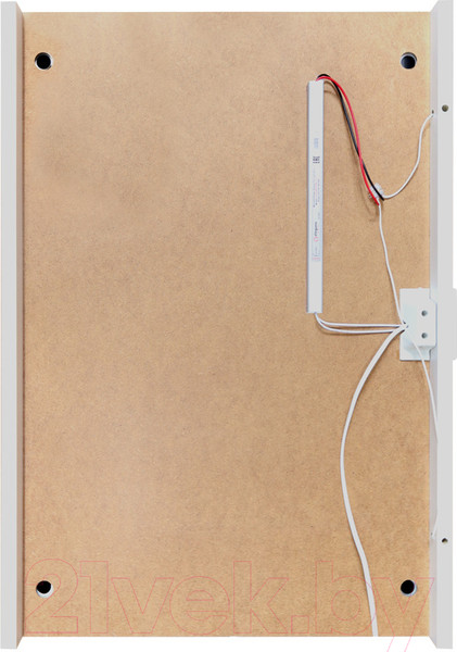 Изображение товара Шкаф с зеркалом для ванной Silver Mirrors Киото Flip 50 / LED-00002473