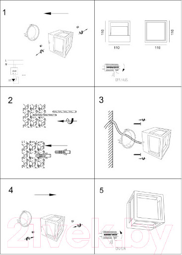 Изображение товара Бра уличное ST Luce Alceno SL9504.401.01