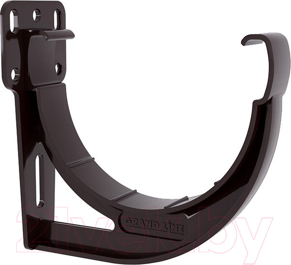 Изображение товара Кронштейн желоба Grand Line Дизайн 135 ПВХ Slider RR 32 (коричневый)
