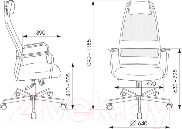 Изображение товара Кресло геймерское Бюрократ Zombie One (черный)