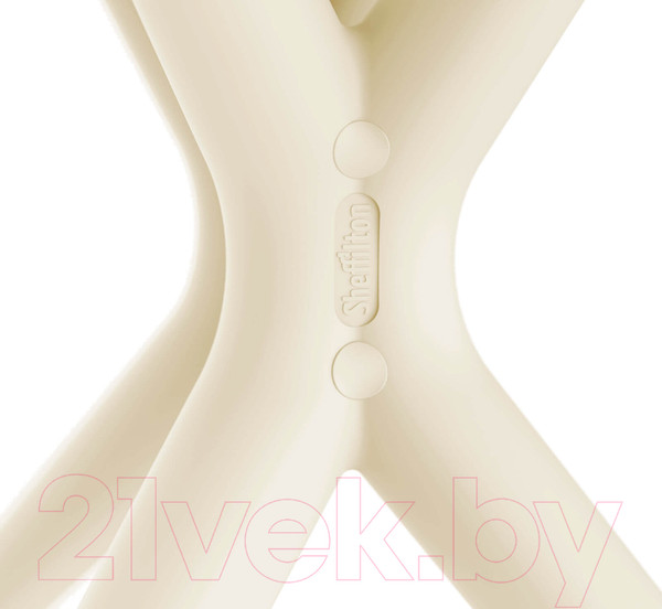 Изображение товара Обеденный стол Sheffilton SHT-TU30-2/120/80 ЛДСП (бежевый/дуб беленый)