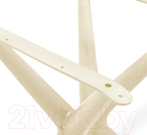 Изображение товара Обеденный стол Sheffilton SHT-TU30-2/120/80 ЛДСП (бежевый/дуб беленый)