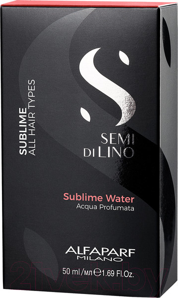 Изображение товара Спрей для волос Alfaparf Milano Ароматизированный Semi Di Lino Sublime All Hair Types  (50мл)