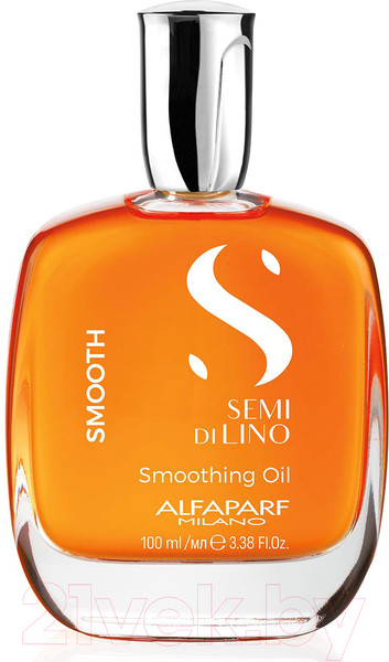 Изображение товара Масло для волос Alfaparf Milano Semi Di Lino Smooth разглаживающее для прямых волос (100мл)