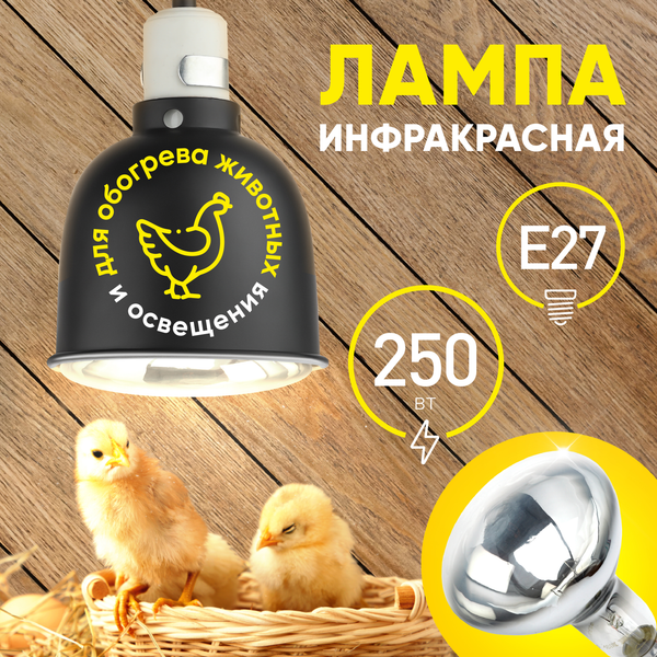 Изображение товара Лампа для растений ЭРА ИКЗ 220-250 R127 / Б0055440