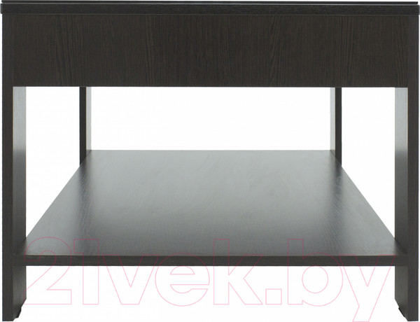 Изображение товара Журнальный столик Мебелик BeautyStyle 26 (венге/стекло черное)