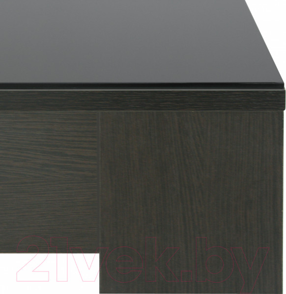 Изображение товара Журнальный столик Мебелик BeautyStyle 26 (венге/стекло черное)