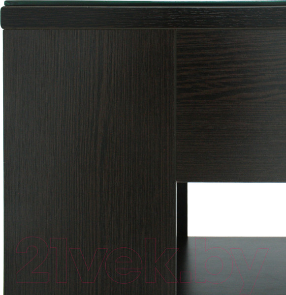 Изображение товара Журнальный столик Мебелик BeautyStyle 26 (венге/стекло черное)