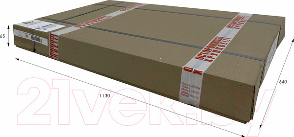 Изображение товара Журнальный столик Мебелик BeautyStyle 26 (венге/стекло черное)