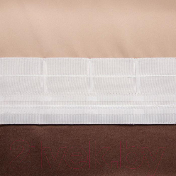 Изображение товара Штора Этель 4300917 (270x300, шоколад, двусторонний блэкаут)