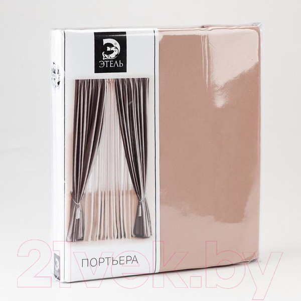 Изображение товара Штора Этель 4300920 (250x265, бежевый, двусторонний блэкаут)