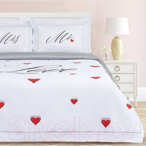 Изображение товара Комплект постельного белья Этель Mr&Mrs / 4695913