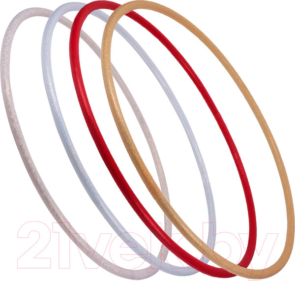 Изображение товара Обруч для художественной гимнастики No Brand Комфорт 90см (стальной)