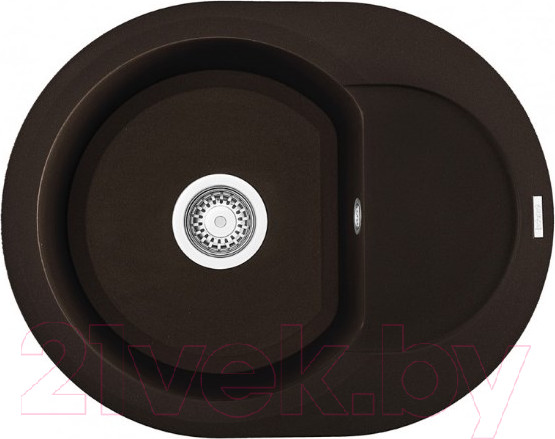 Изображение товара Мойка кухонная Elleci Easy Round 600 Espresso M78 / LMYR6078