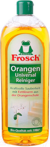 Изображение товара Универсальное чистящее средство Frosch Апельсин (750мл)