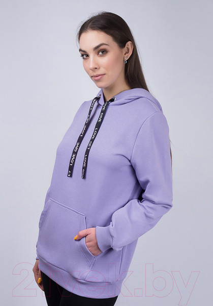 Изображение товара Худи Verally 451-1 (р.170,176-92-98, фиолетовый)