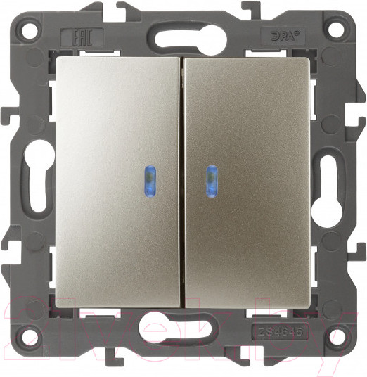 Изображение товара Выключатель ЭРА Elegance 14-1105-04 / Б0034240 (шампань)