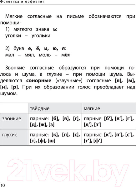 Изображение товара Учебное пособие АСТ Все правила русского языка. Справочник (Разумовская О.)