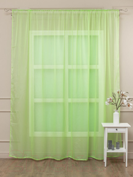 Изображение товара Гардина Amore Mio RR MS-106 300x270 / 75385 (салатовый)