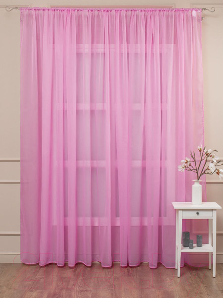 Изображение товара Гардина Amore Mio RR 2053 400x270 / 86997 (розовый)