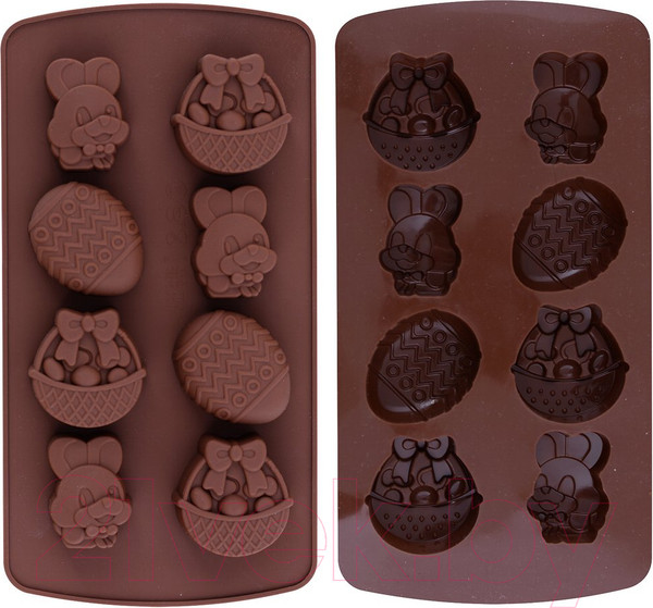 Изображение товара Форма для шоколада Мультидом Пасхальное настроение / VL80-504