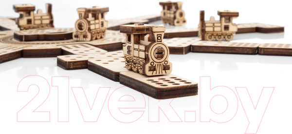 Изображение товара Домино EWA Геймсет Мексиканский поезд