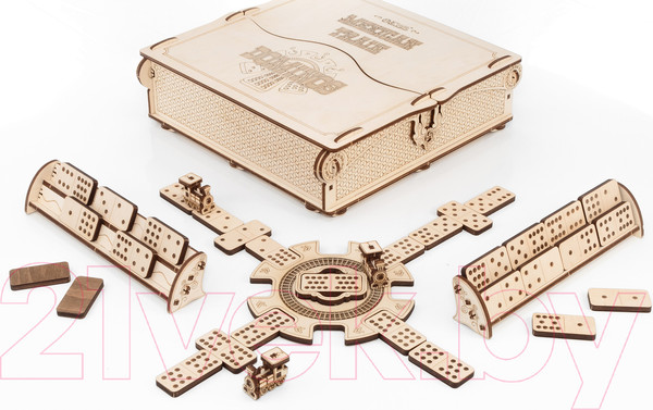 Изображение товара Домино EWA Геймсет Мексиканский поезд