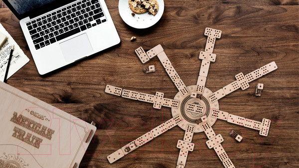 Изображение товара Домино EWA Геймсет Мексиканский поезд