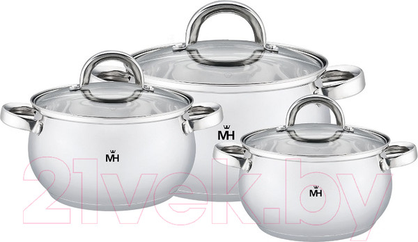 Изображение товара Набор кастрюль Mercury Haus MC-1698