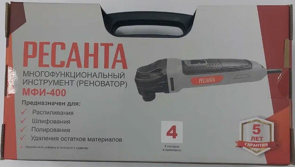 Изображение товара Реноватор Ресанта МФИ-400 В кейсе (75/4/2)