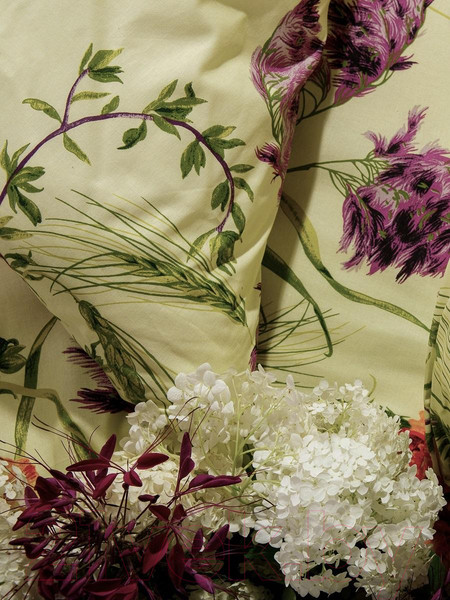 Изображение товара Комплект постельного белья Веселина Маки 70116-1 Бязь 120гр. сем (70x70, желтый)