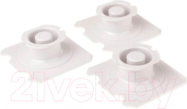 Изображение товара Набор креплений для удлинителей Allocacoc PowerCube / 0005/EUDOCK (3шт, белый)