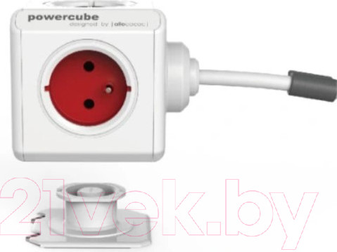 Изображение товара Набор креплений для удлинителей Allocacoc PowerCube / 0005/EUDOCK (3шт, белый)