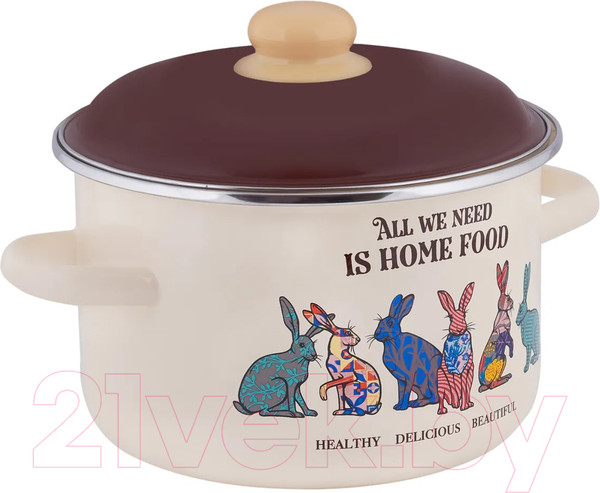 Изображение товара Кастрюля Appetite Зайцы 6RD181M
