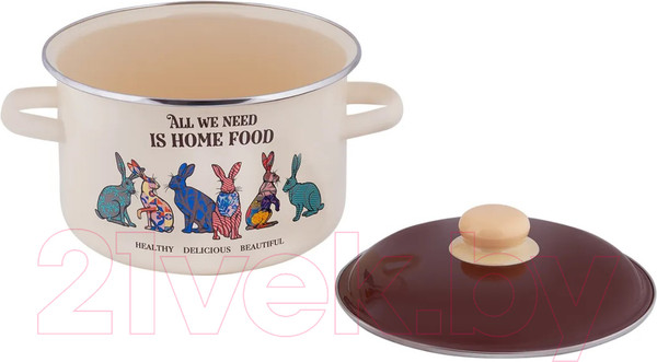 Изображение товара Кастрюля Appetite Зайцы 6RD221M
