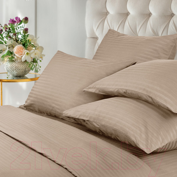 Изображение товара Пододеяльник Verossa Stripe 180x215 / 70079 (Bronze)
