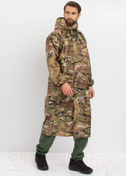 Изображение товара Плащ для охоты и рыбалки Huntsman Мультикам Таффета 52-54/182