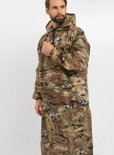 Изображение товара Плащ для охоты и рыбалки Huntsman Мультикам Таффета 52-54/182