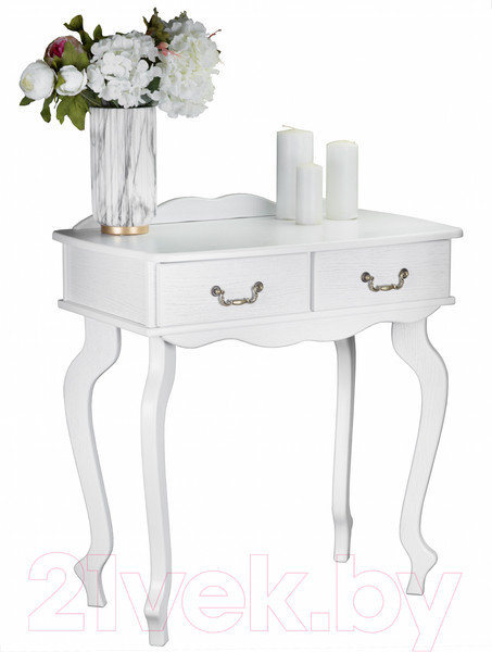 Изображение товара Консольный столик Мебелик Берже 21 (белый ясень)