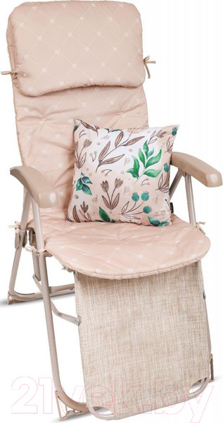 Изображение товара Складной шезлонг Ника HHK7/SN (песочный)