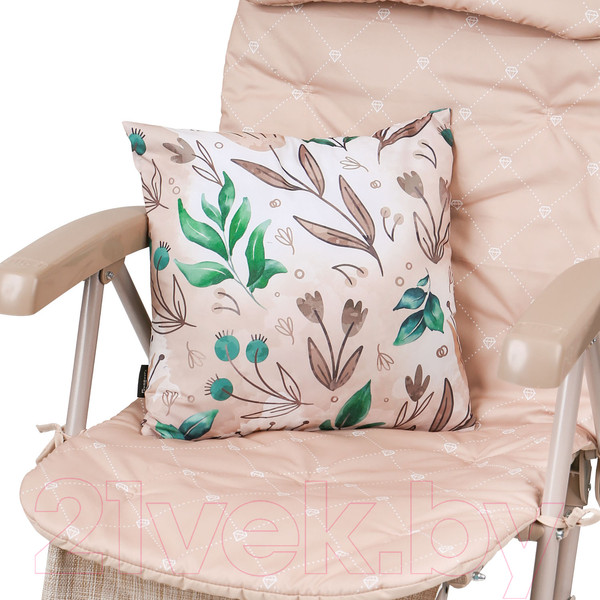 Изображение товара Складной шезлонг Ника HHK7/SN (песочный)