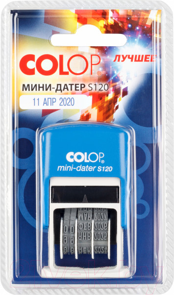 Изображение товара Датер Colop 3.8мм / S 120/BL
