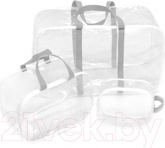 Изображение товара Комплект сумок в роддом Топотушки Комфорт / 3БСМсер (3шт, серый)